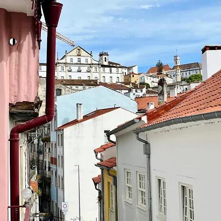 Casa Rosa Com Ac Apartment Coimbra Exterior photo